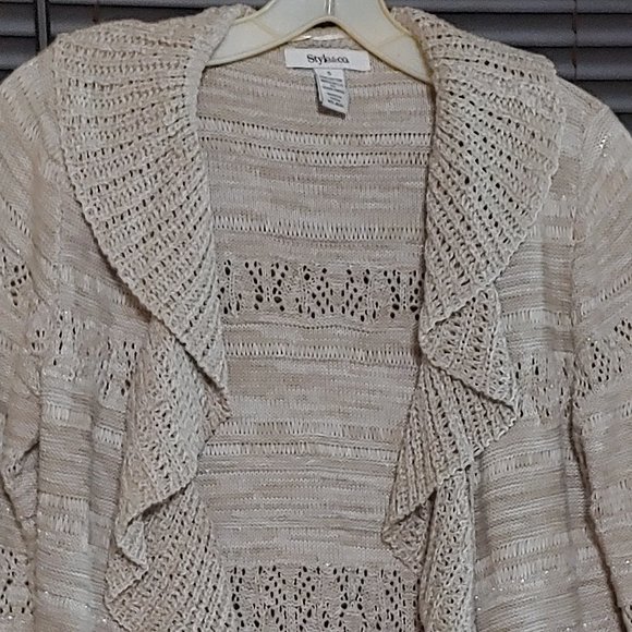 Style & company womans sweater open cardigan size small - Picture 5 of 13